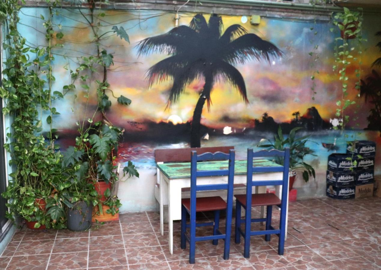 Tres Mundos Hostel 신데 델 카르멘 외부 사진